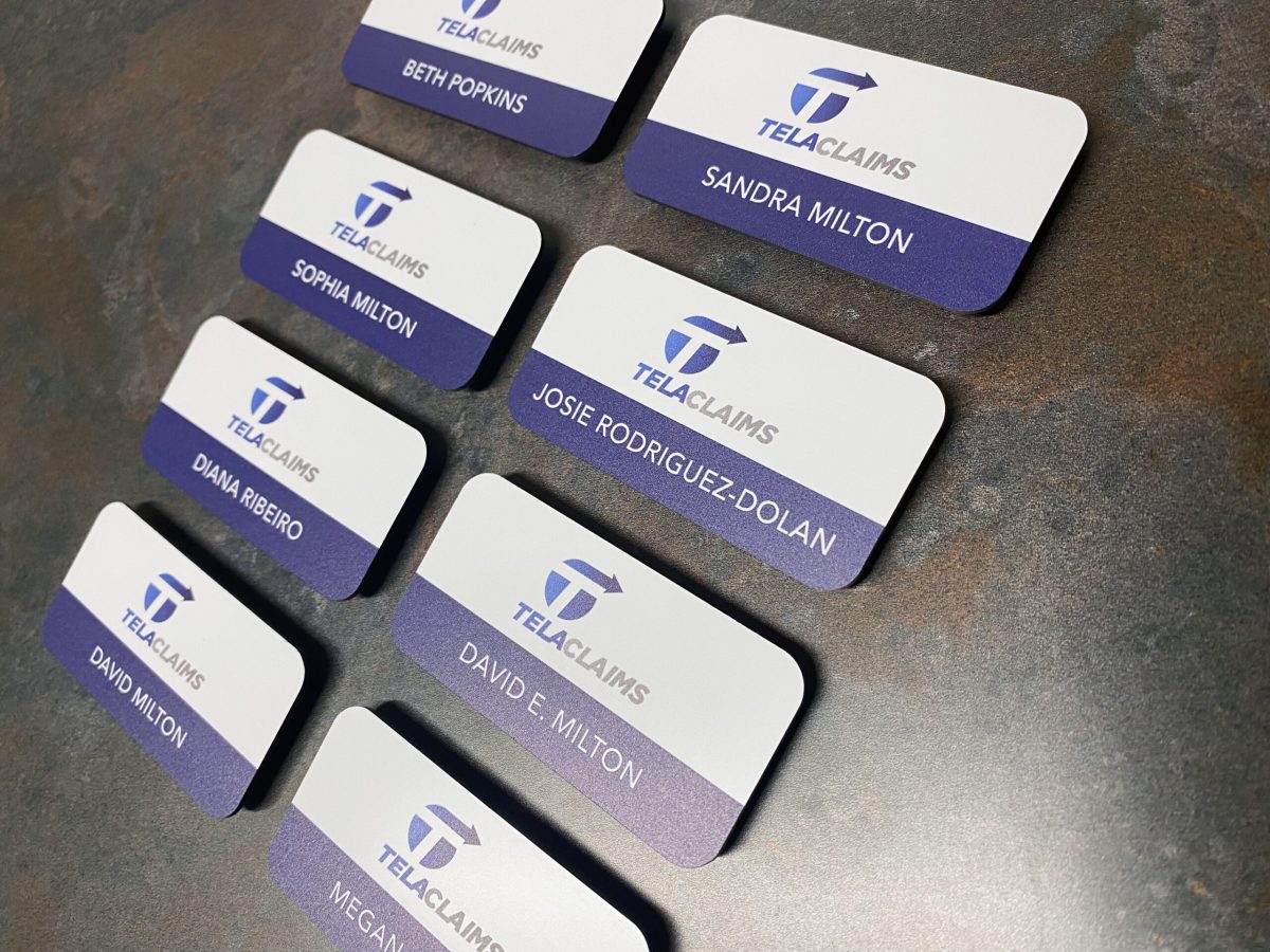 Custom Name Tag With Magnet 3"x1.5" - Image 5