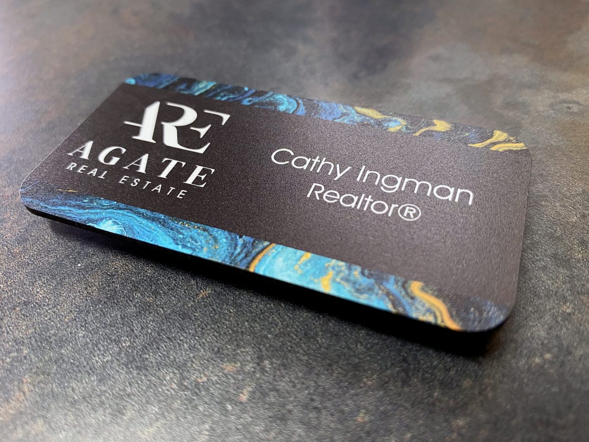 Custom Name Tag With Magnet 3"x1.5" - Image 2