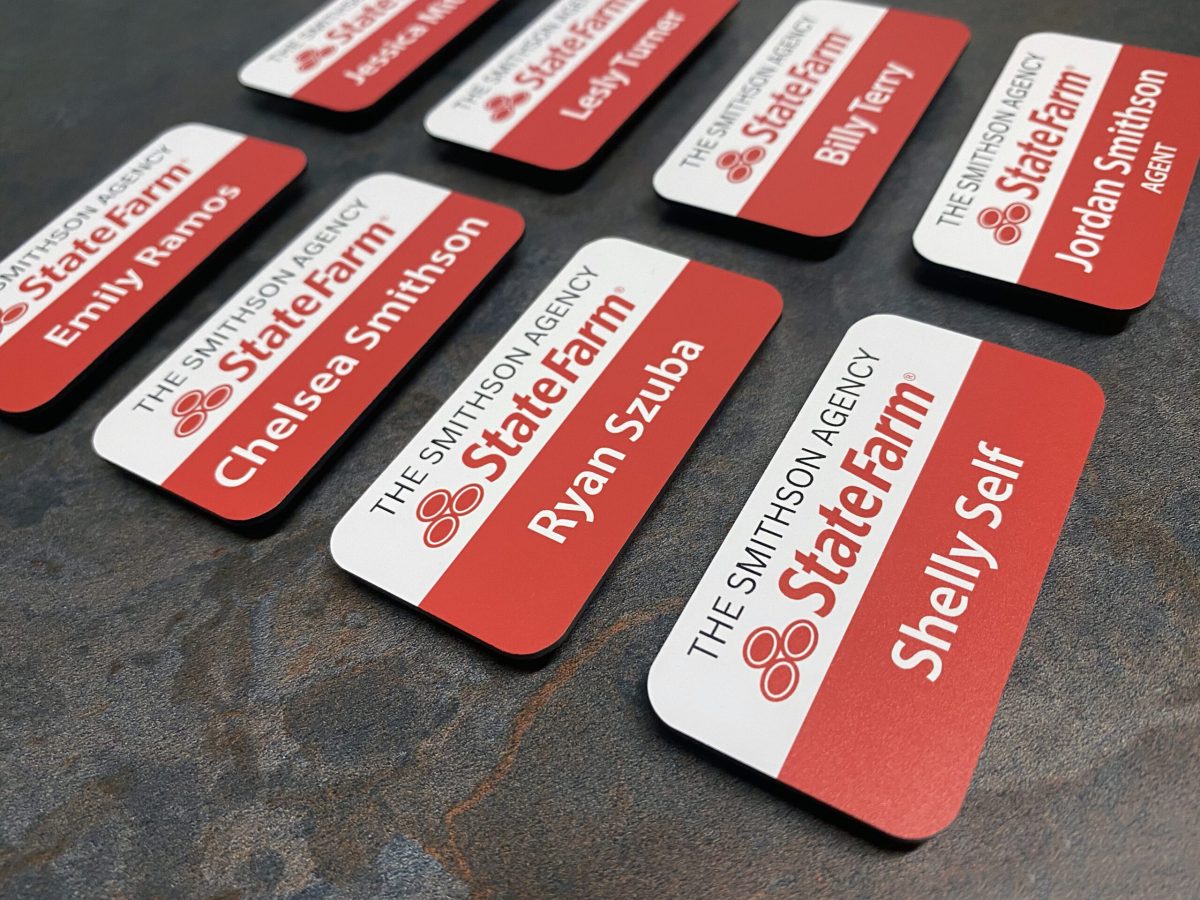 Custom Name Tag With Magnet 3"x1.5" - Image 3