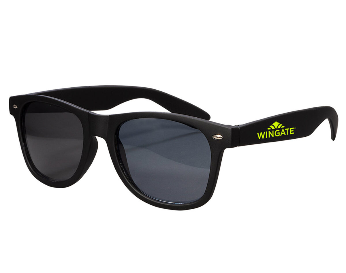 Rubberized Finish Fashion Sunglasses - PL-5034 - Image 1