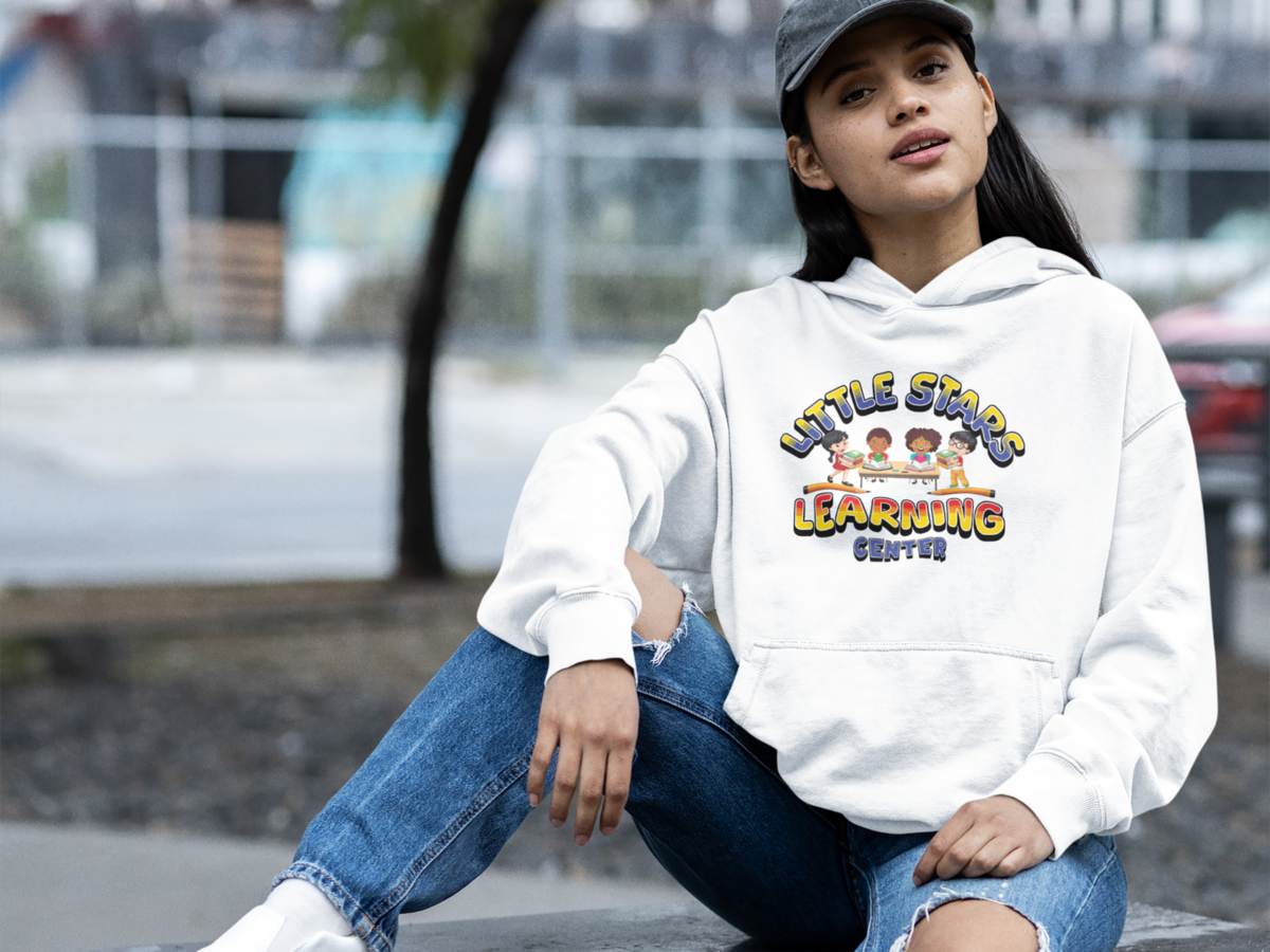 Little Stars Academy Adult Unisex Hooded Sweatshirt - Image 1